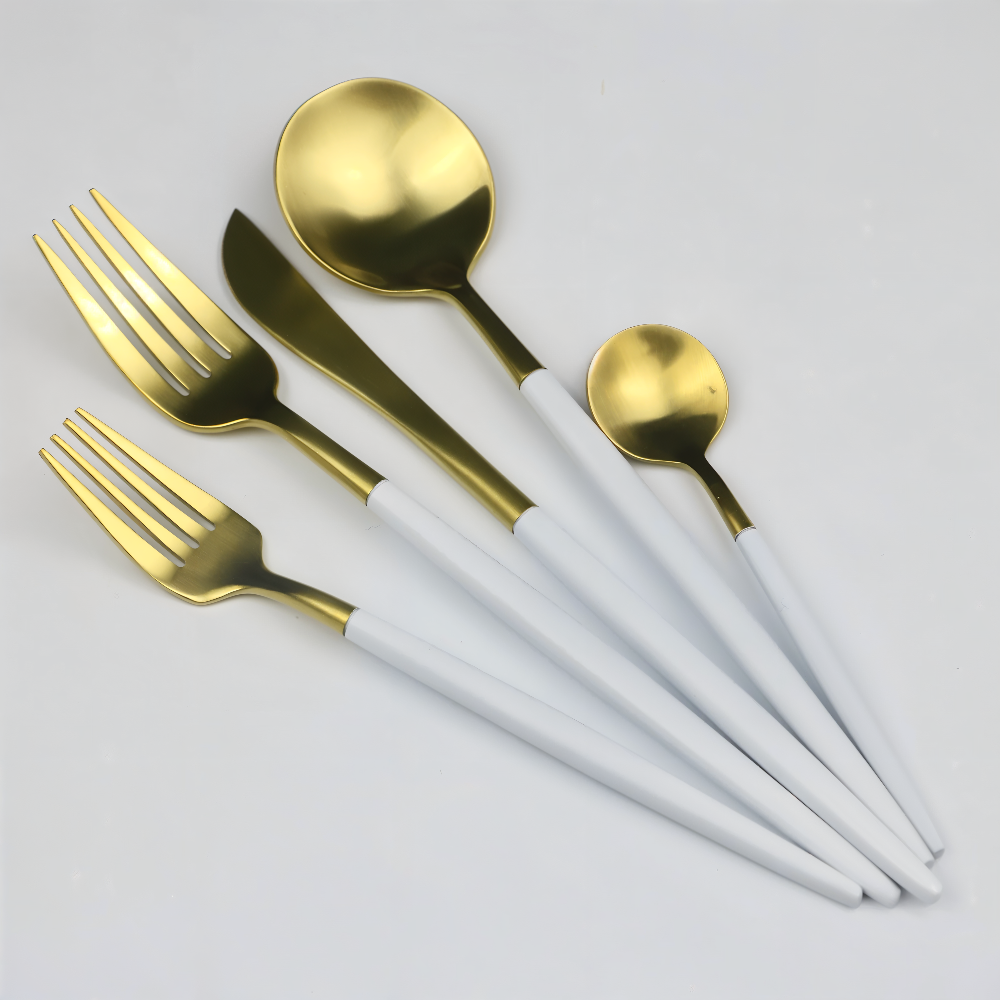 ChicMatte Besteck-Set - 4-teilig, Mehrfarbig aus Edelstahl