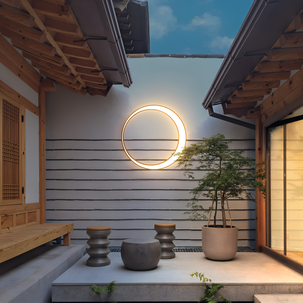 CircuLite Gartenbeleuchtung - Wasserdichte kreisförmige Wandleuchten - Outdoor Lights LED