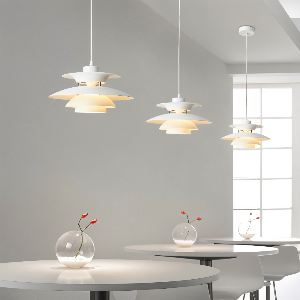 Klassische nordische Pendelleuchte - Minimalistisch und Modern