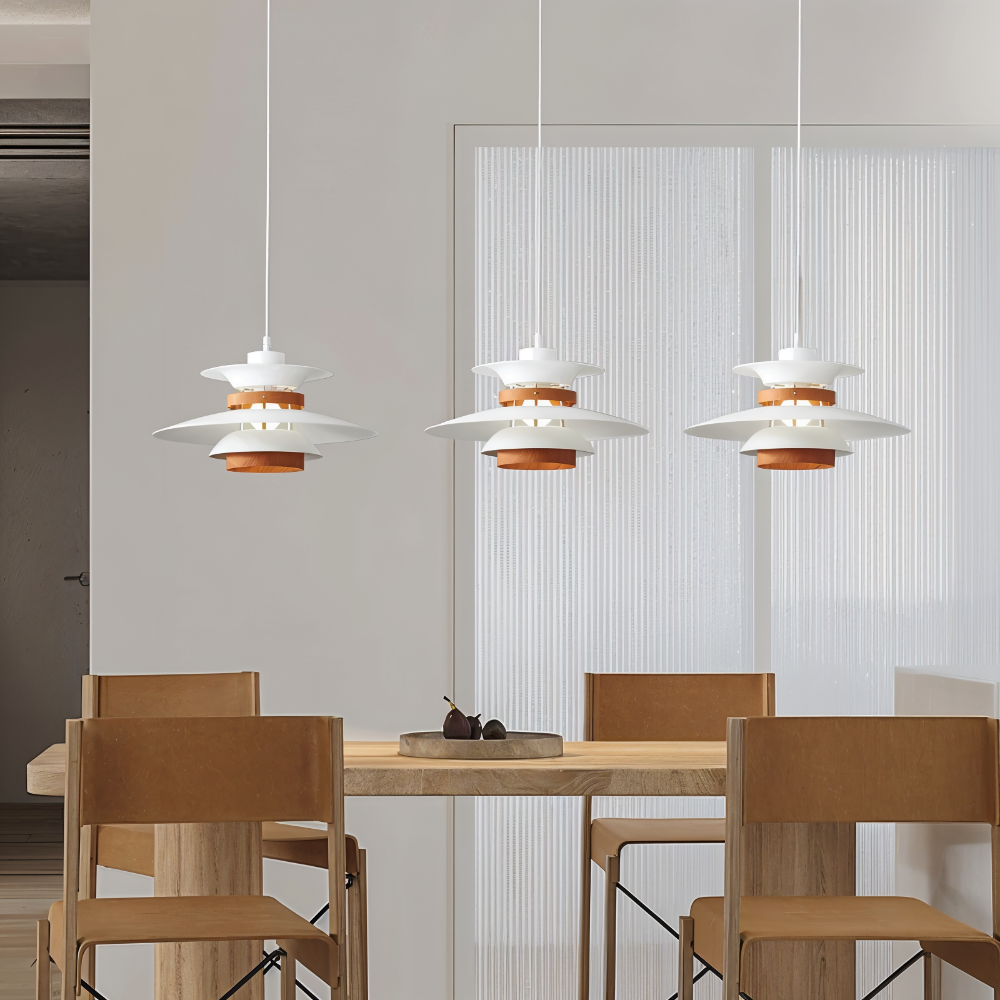 Klassische nordische Pendelleuchte - Minimalistisch und Modern