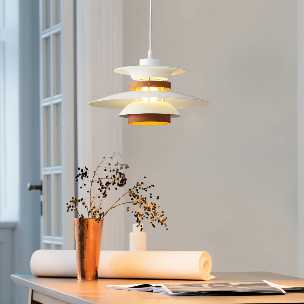 Klassische nordische Pendelleuchte - Minimalistisch und Modern