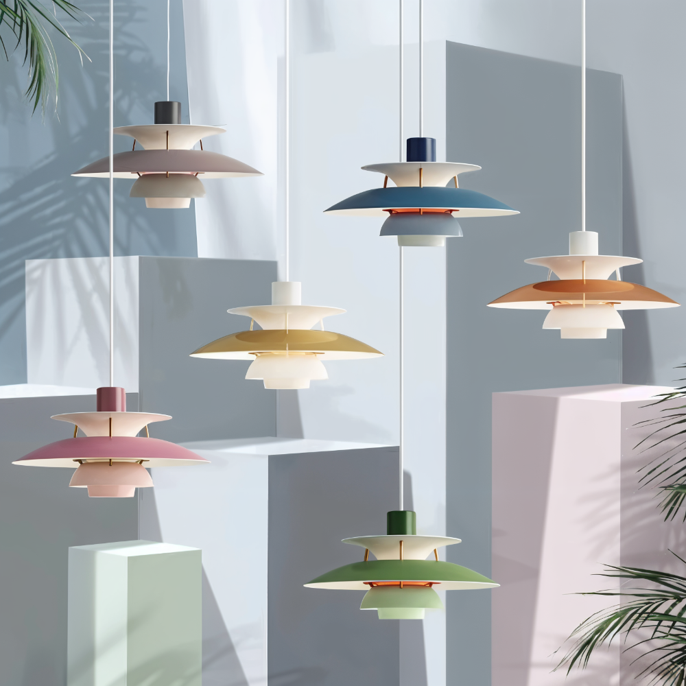 Klassische nordische Pendelleuchte - Minimalistisch und Modern