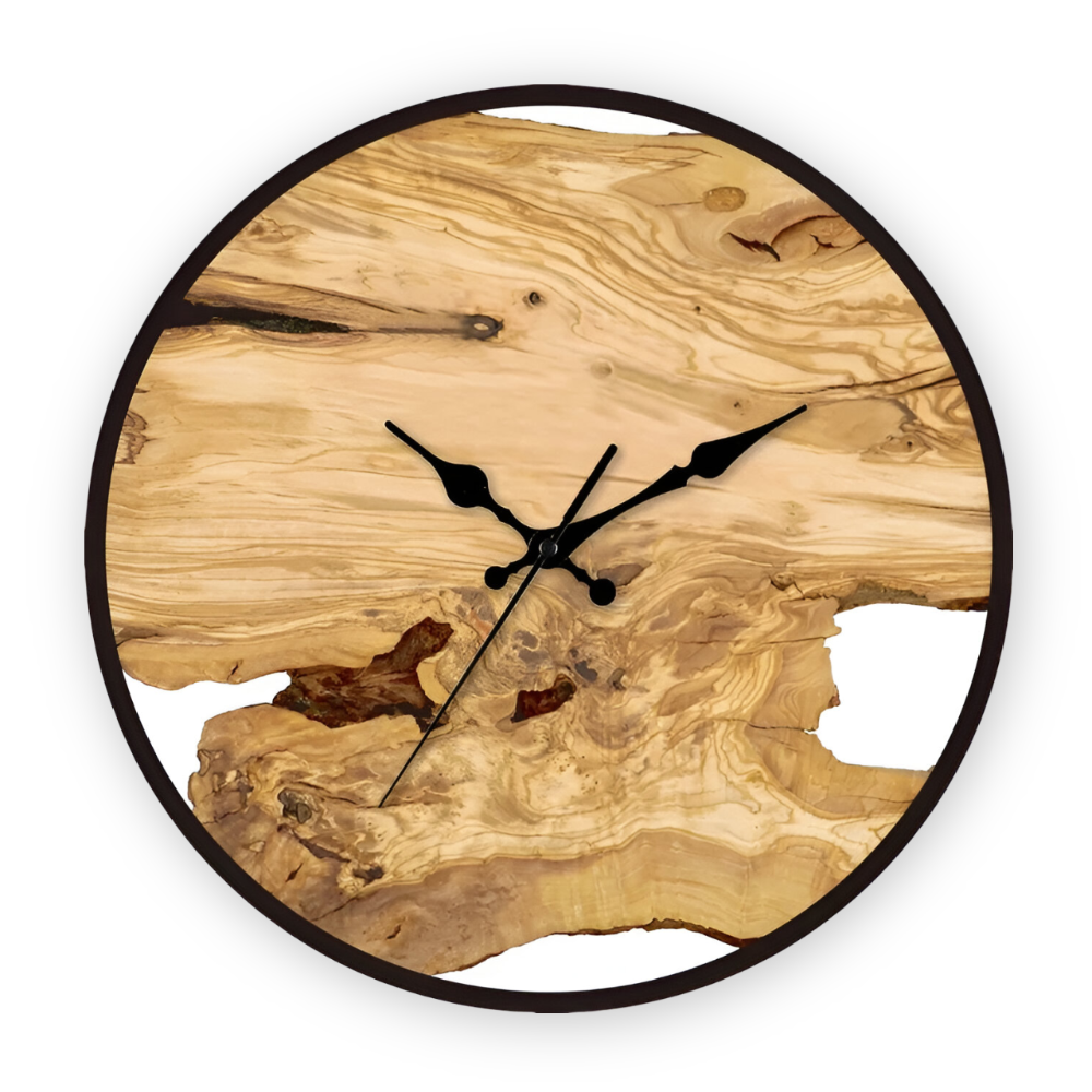 Klare Acryl Wanduhr - Modernes Minimalistisches Design