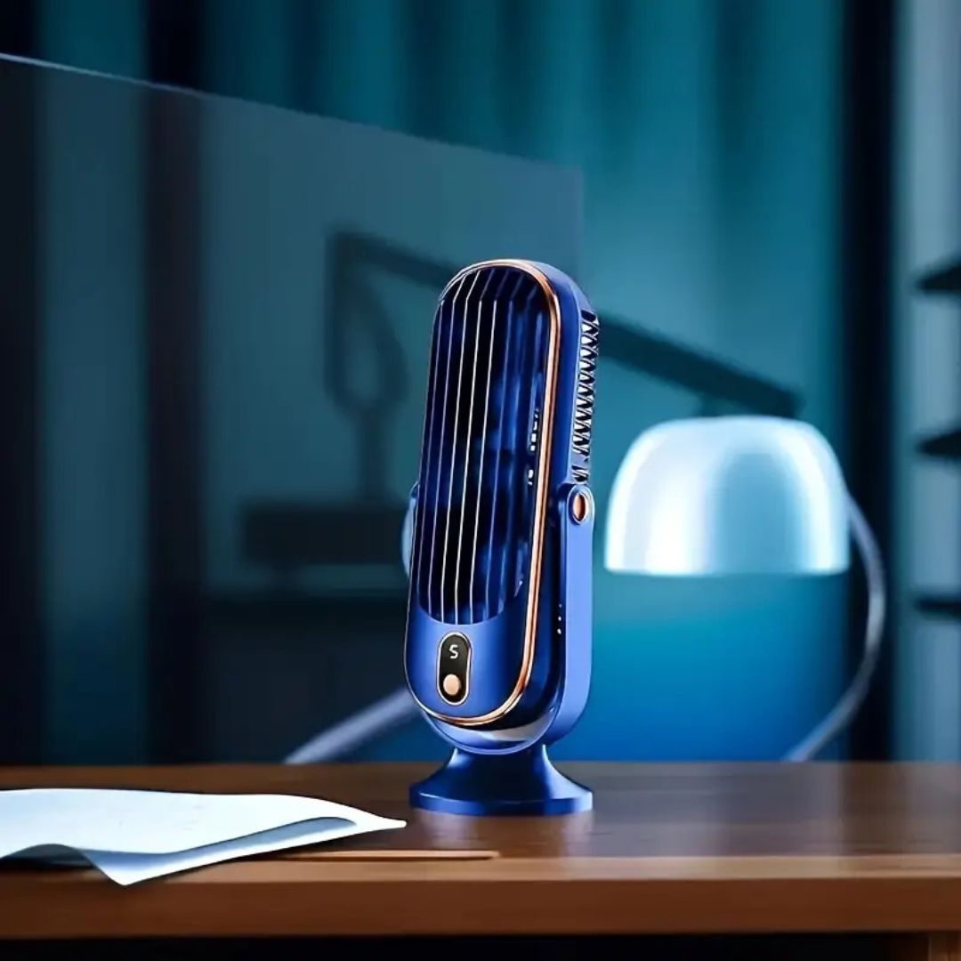 Coco Tischventilator | Leise USB Ventilator mit Akku, Kompakt und Modern 0