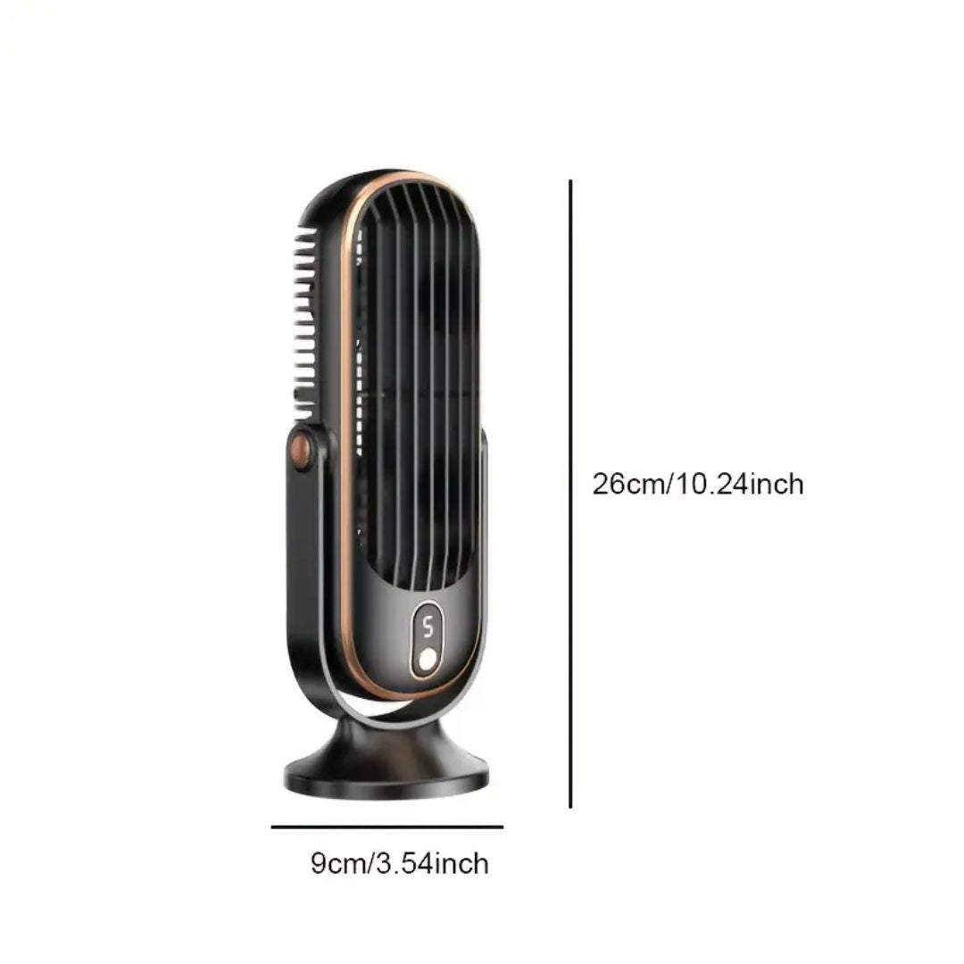 Coco Tischventilator | Leise USB Ventilator mit Akku, Kompakt und Modern 5