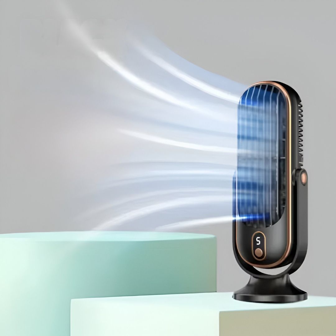 Coco Tischventilator | Leise USB Ventilator mit Akku, Kompakt und Modern 8