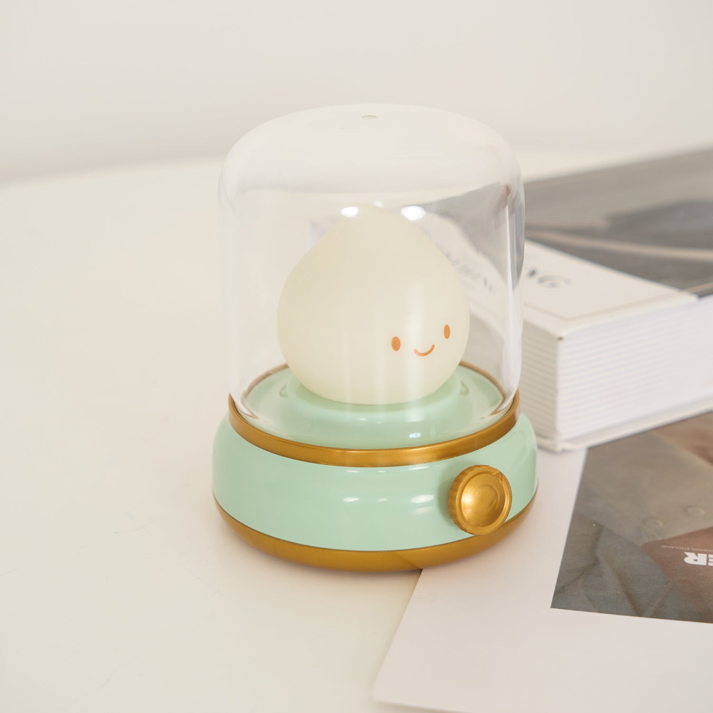 Kompaktes Flameffekt LED Nachtlicht – Nachtlicht für Kinder