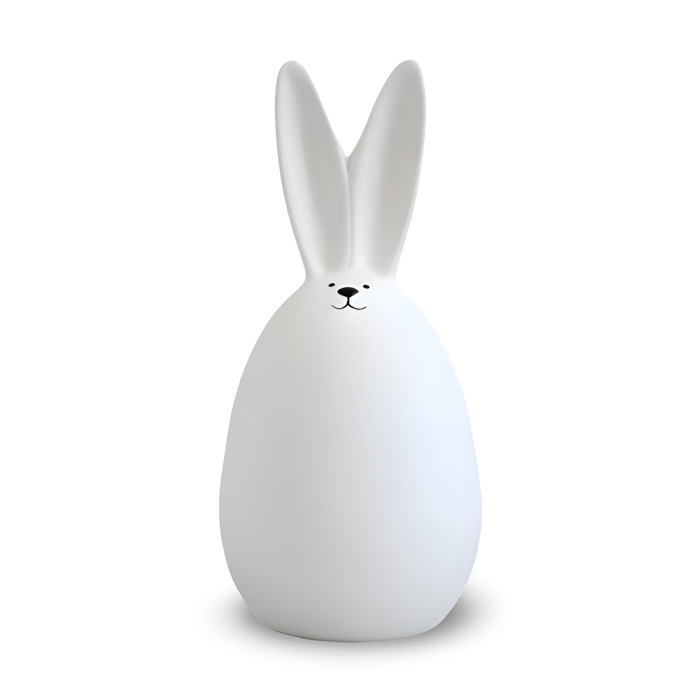 ConeyBliss Osterdeko - Minimalistische Weiße Keramik Osterhasen Figuren