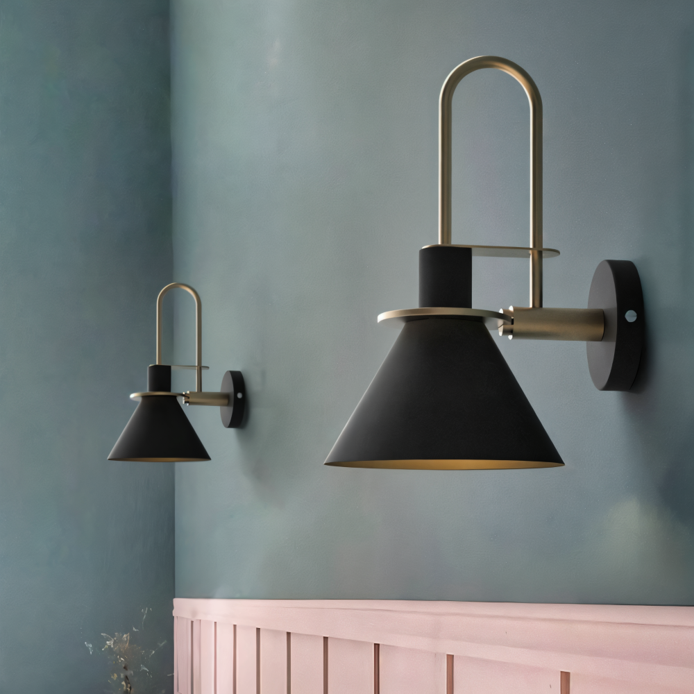 ConiBeam Wandleuchte  - Postmoderne Trompeten Wandleuchte Design - Stilvolle Wandleuchten LED