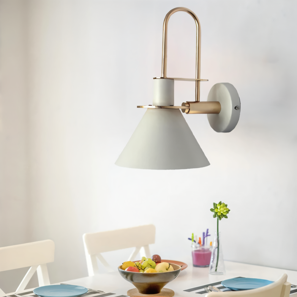 ConiBeam Wandleuchte  - Postmoderne Trompeten Wandleuchte Design - Stilvolle Wandleuchten LED