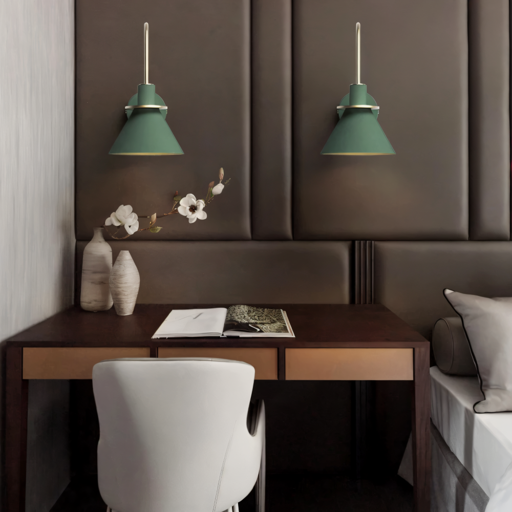ConiBeam Wandleuchte  - Postmoderne Trompeten Wandleuchte Design - Stilvolle Wandleuchten LED