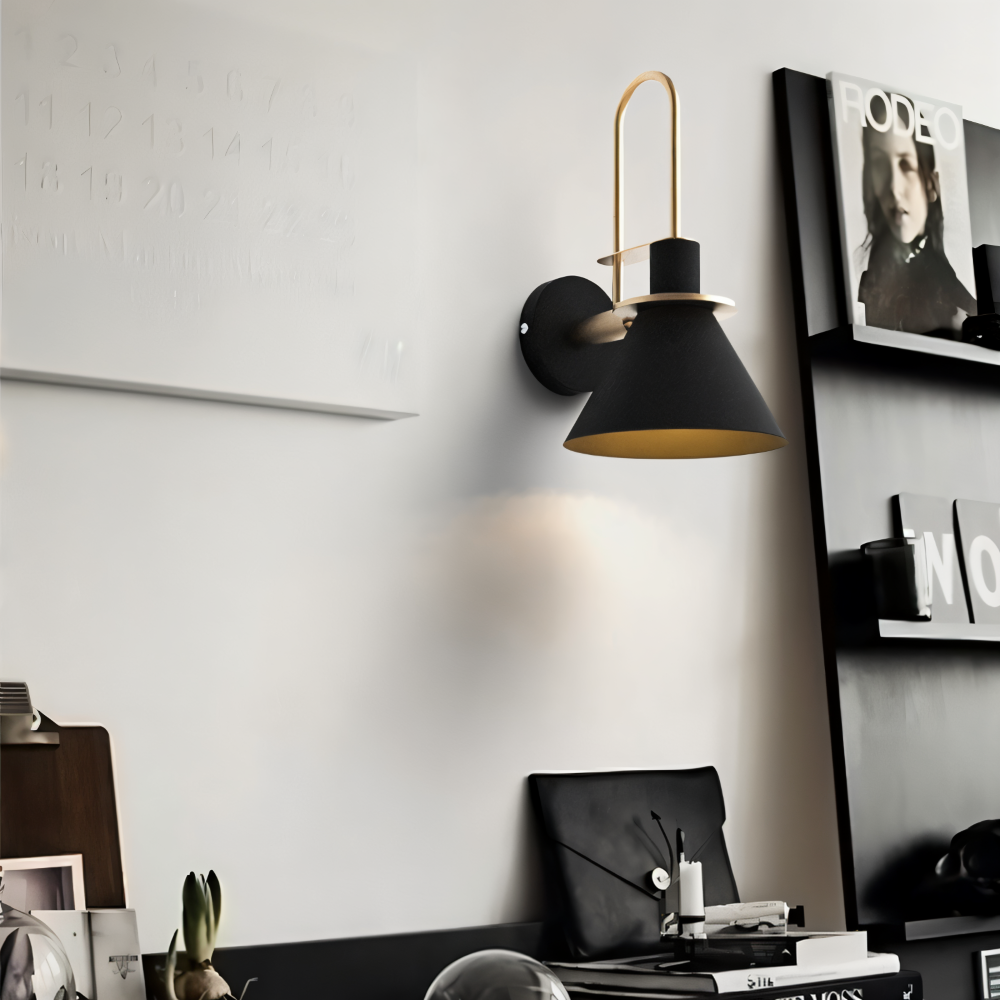 ConiBeam Wandleuchte  - Postmoderne Trompeten Wandleuchte Design - Stilvolle Wandleuchten LED