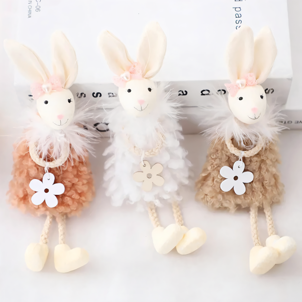 ConyDolly - Festliche Osterdeko Hasenpuppe - Hängende Osterdekoration