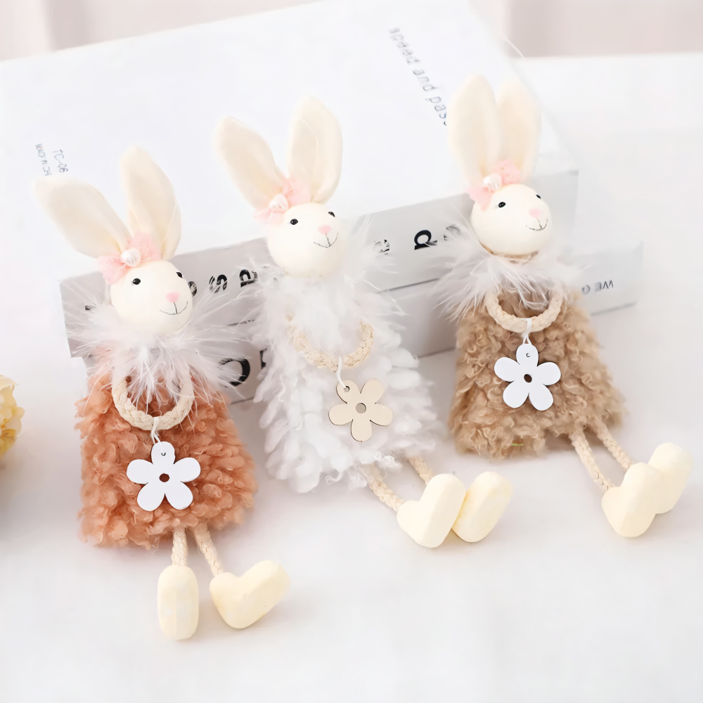 ConyDolly - Festliche Osterdeko Hasenpuppe - Hängende Osterdekoration