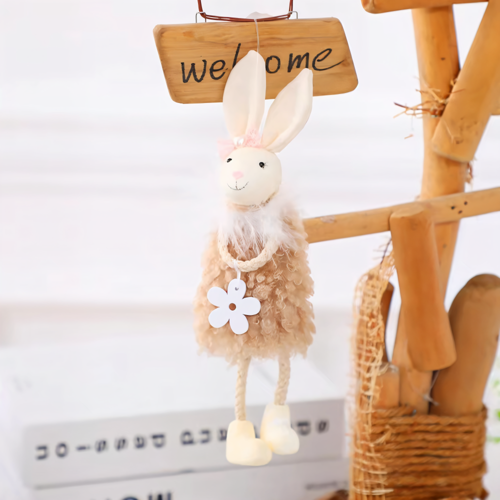 ConyDolly - Festliche Osterdeko Hasenpuppe - Hängende Osterdekoration