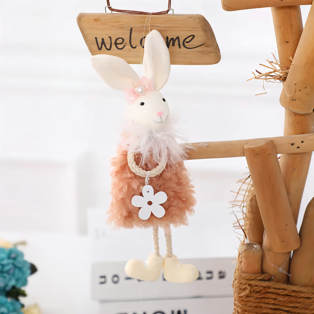 ConyDolly - Festliche Osterdeko Hasenpuppe - Hängende Osterdekoration
