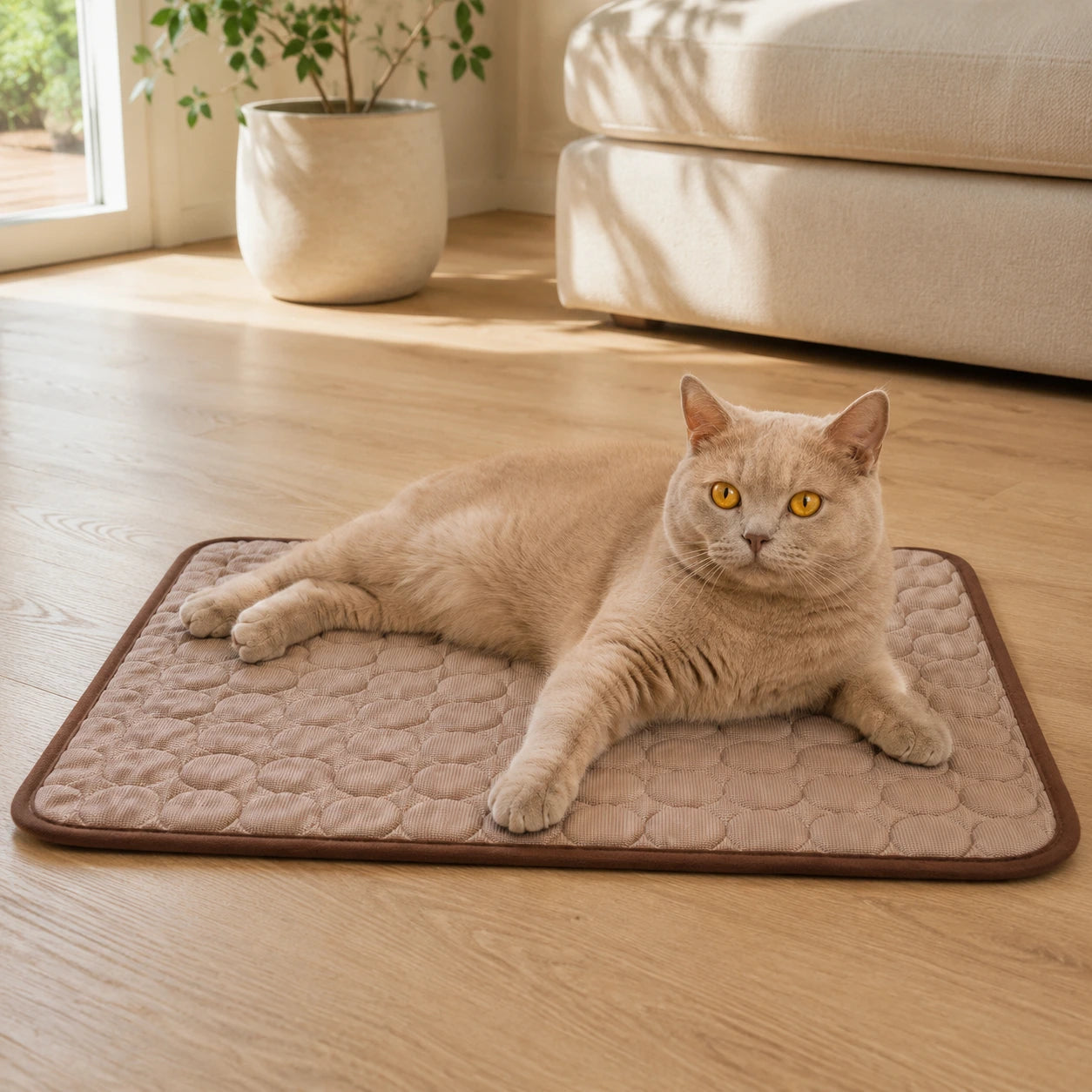 Cora Kühlmatte Katze | Selbstkühlend, Wasserabweisend, Rutschfest 3