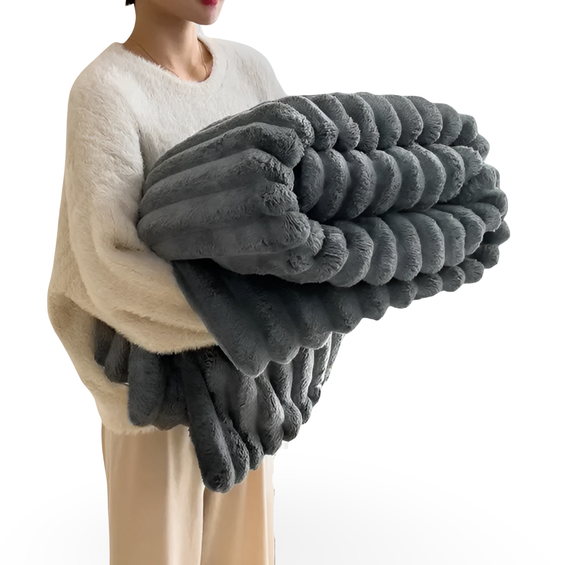 CozyBlanket - Luxuriöse Plüsch-Fleece-Decke für das Sofa - weiche, warme und kuschelige Decke für Sofa und Wohnzimmer