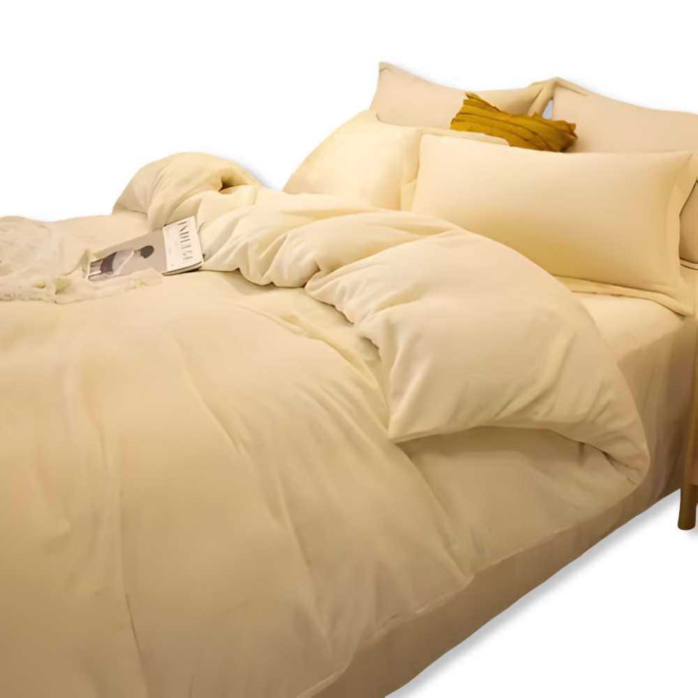 Gemütlicher Flanell Bettbezug - Weiche, Warme Polyester Bettwäsche