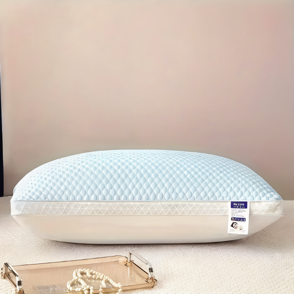 CushiesBlue Memory Foam Kissen – Set mit 2 weichen, atmungsaktiven Kissen