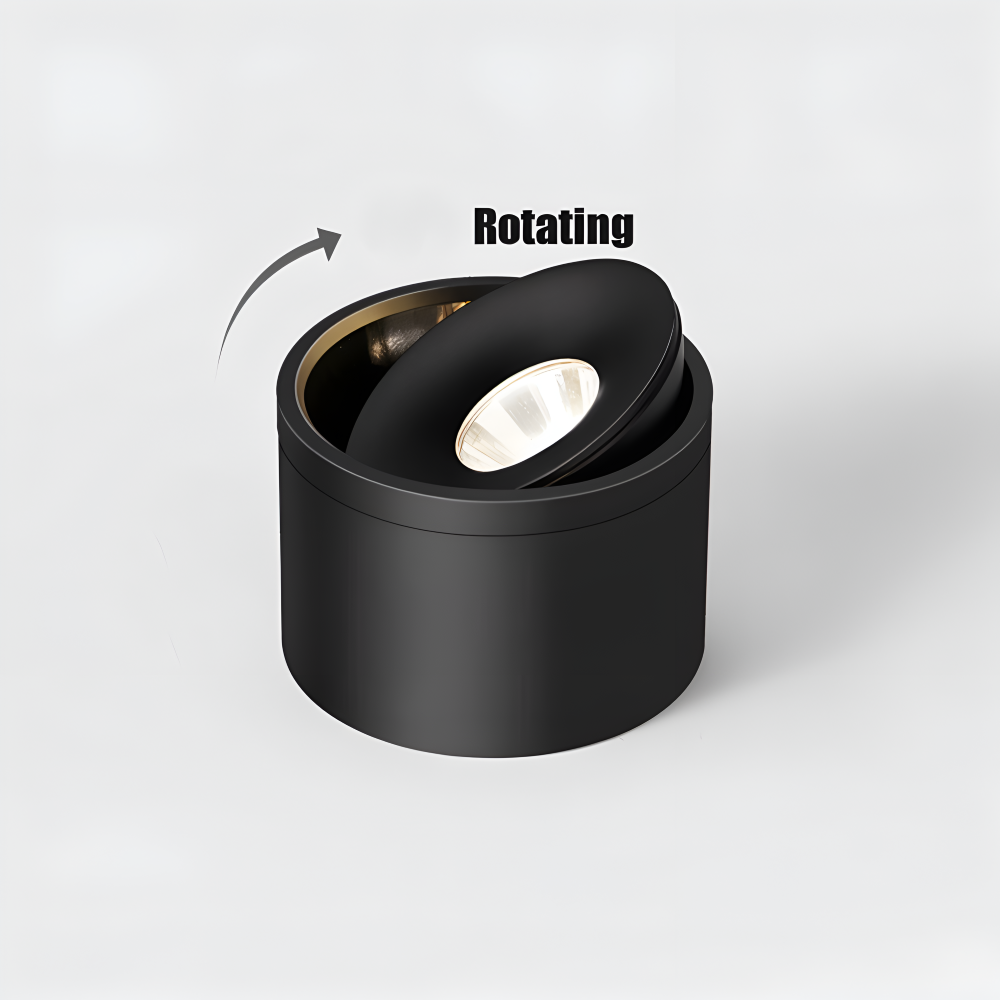 CylinFlex Spotlights - Minimalistische 360° Drehbare LED Downlights