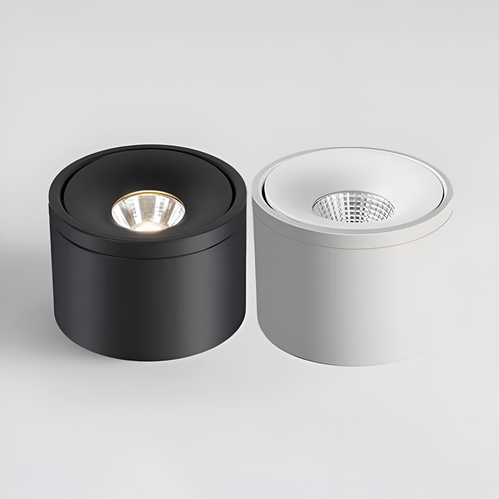 CylinFlex Spotlights - Minimalistische 360° Drehbare LED Downlights