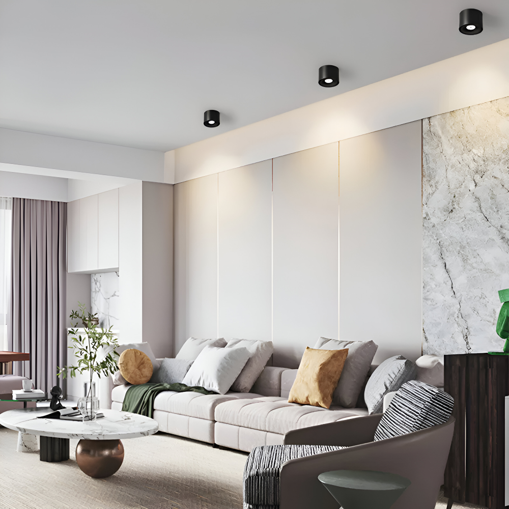 CylinFlex Spotlights - Minimalistische 360° Drehbare LED Downlights