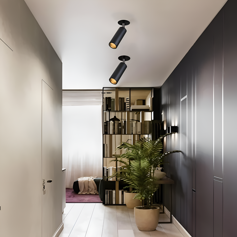 CylindraBright Spotlights - Schwarze und Weiße LED Deckeneinbauleuchten