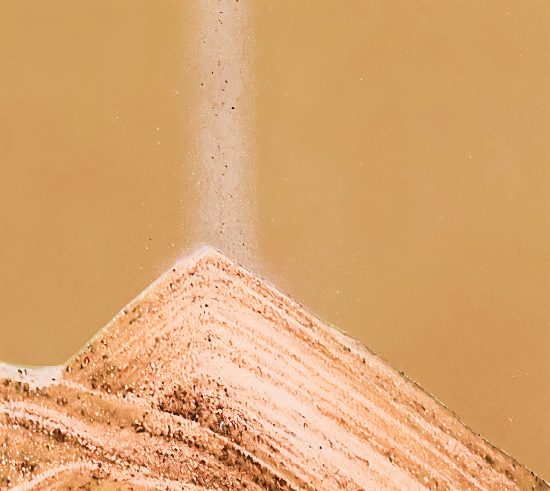 DynaFlow Sand Art - 360° Rotierende Treibsandmalerei - Rechteckige Sandlandschaft