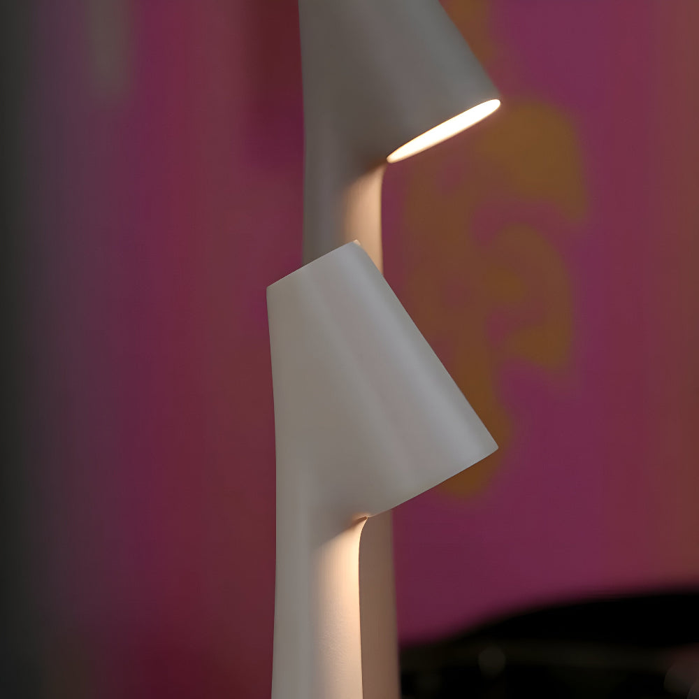 Kabellose LED Tischlampe 35/45 cm – Dimmbar, Modernes Design, Farbenvielfalt