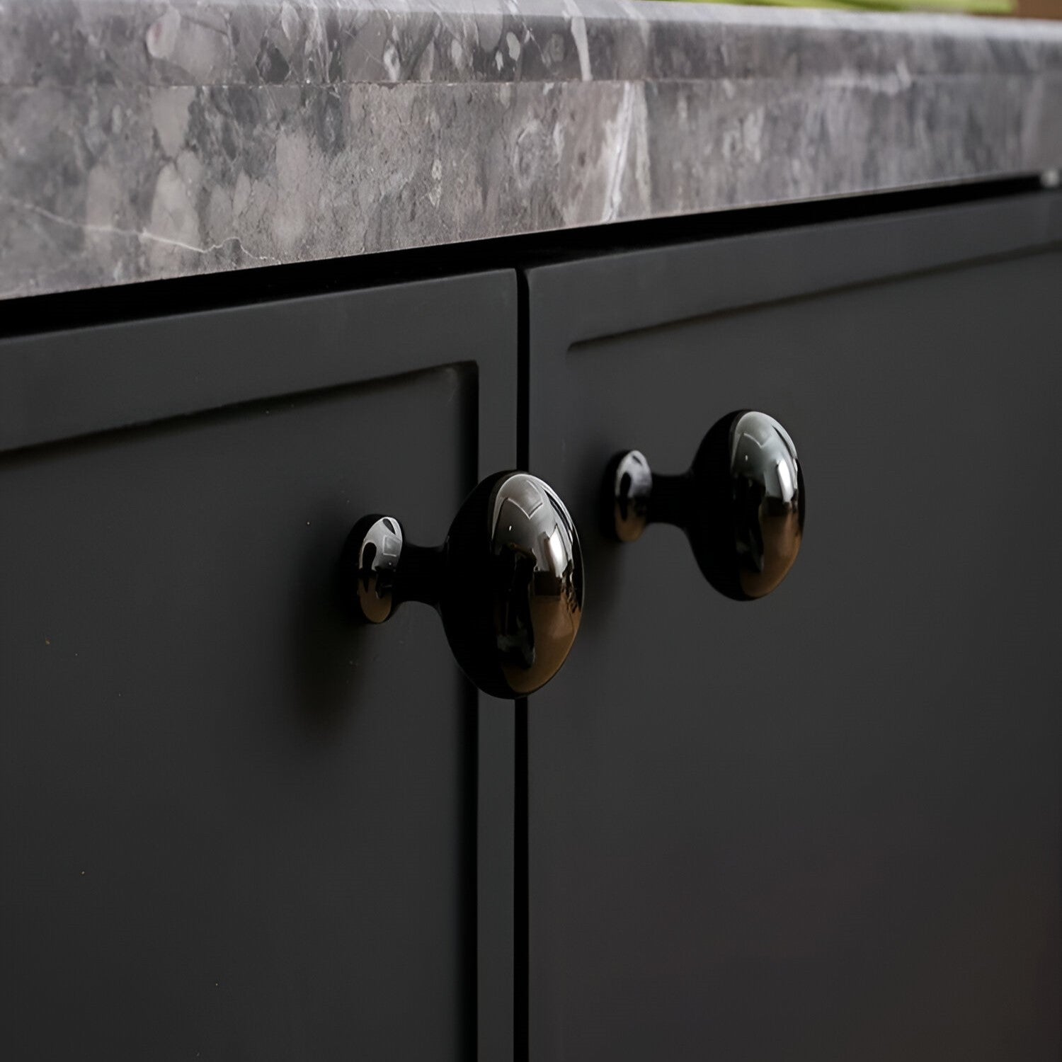 Elegante Massive Messing Schrankknöpfe - Premium Italienische Handwerkskunst