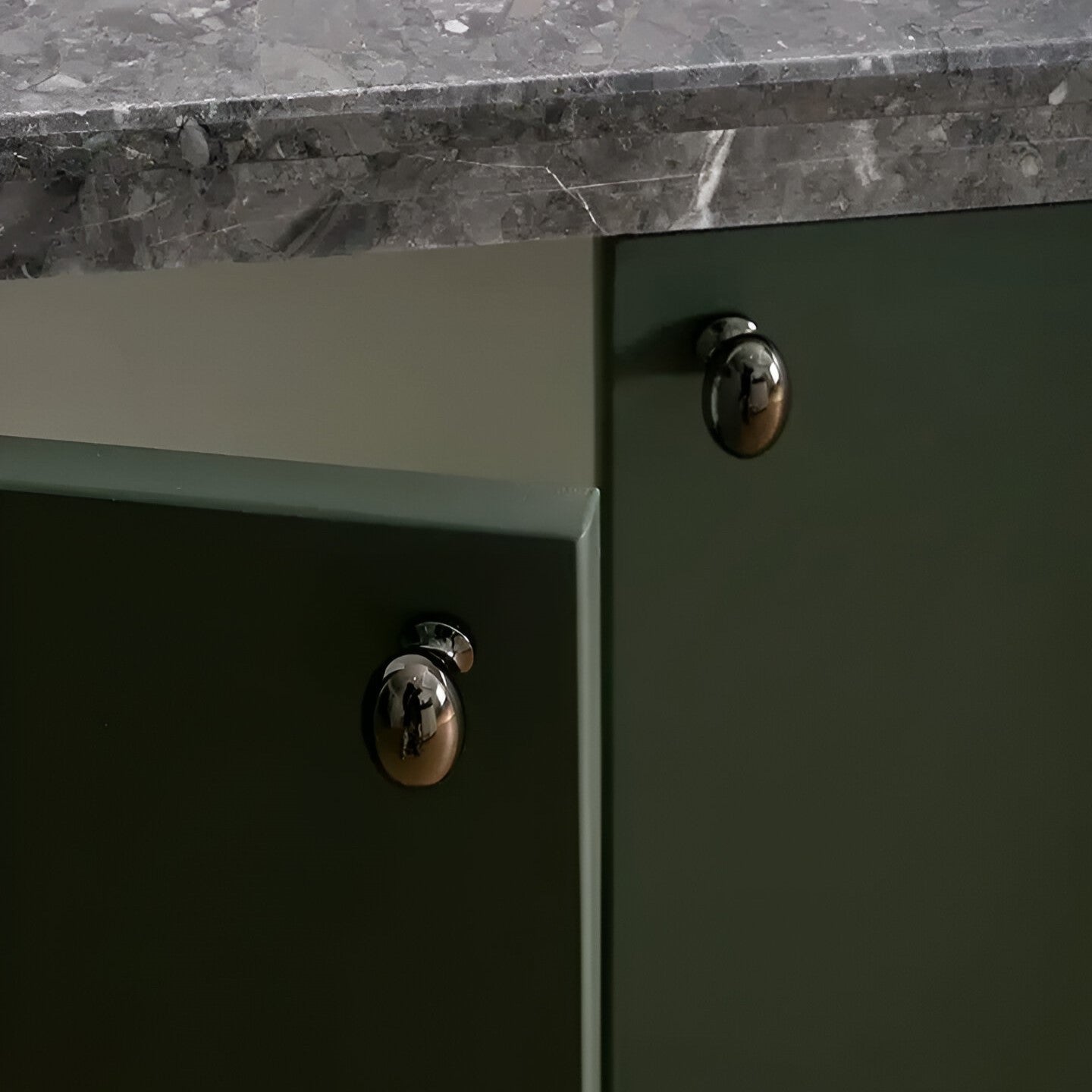 Elegante Massive Messing Schrankknöpfe - Premium Italienische Handwerkskunst