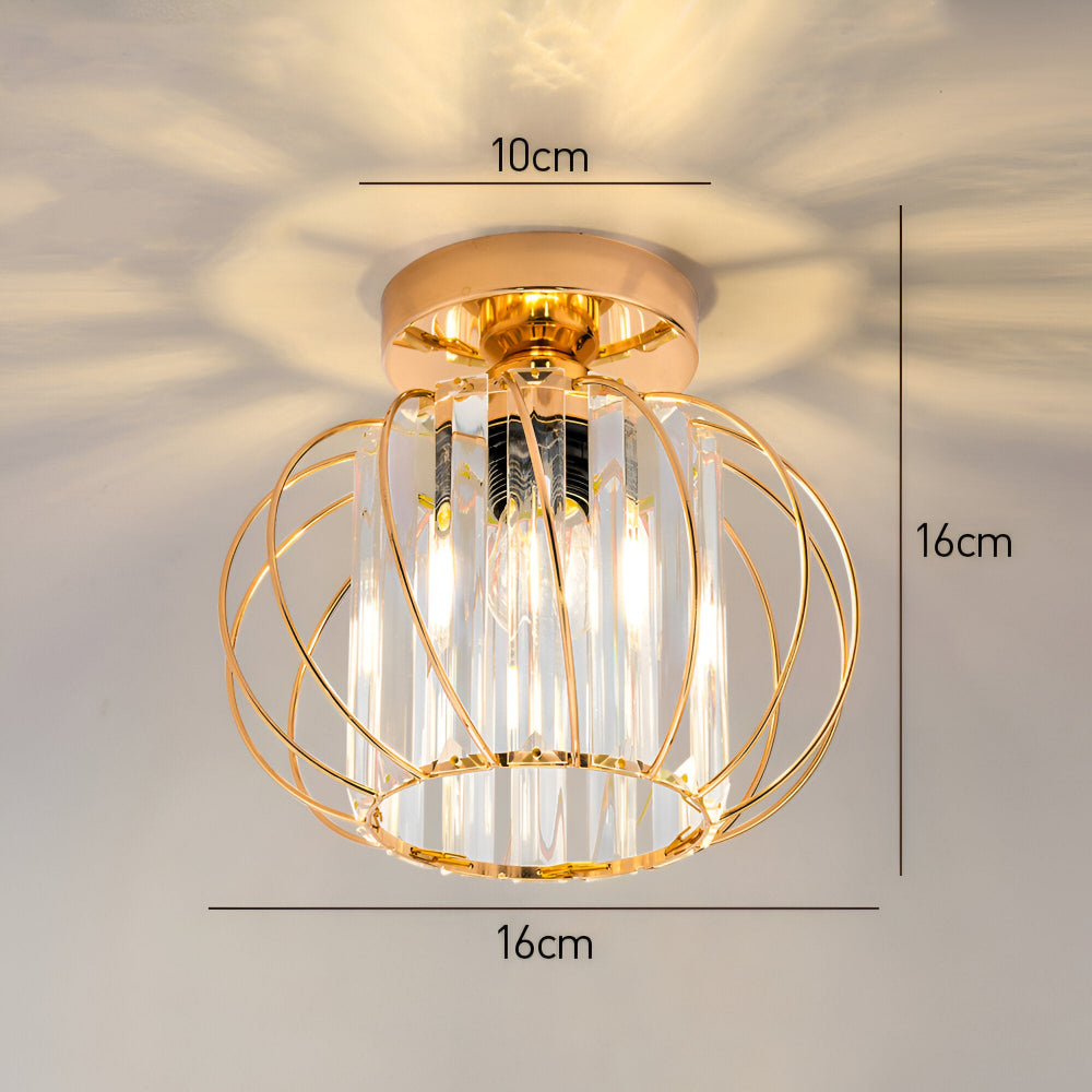 Elegante Skandinavische Stil Glas-Deckenleuchte für Flure