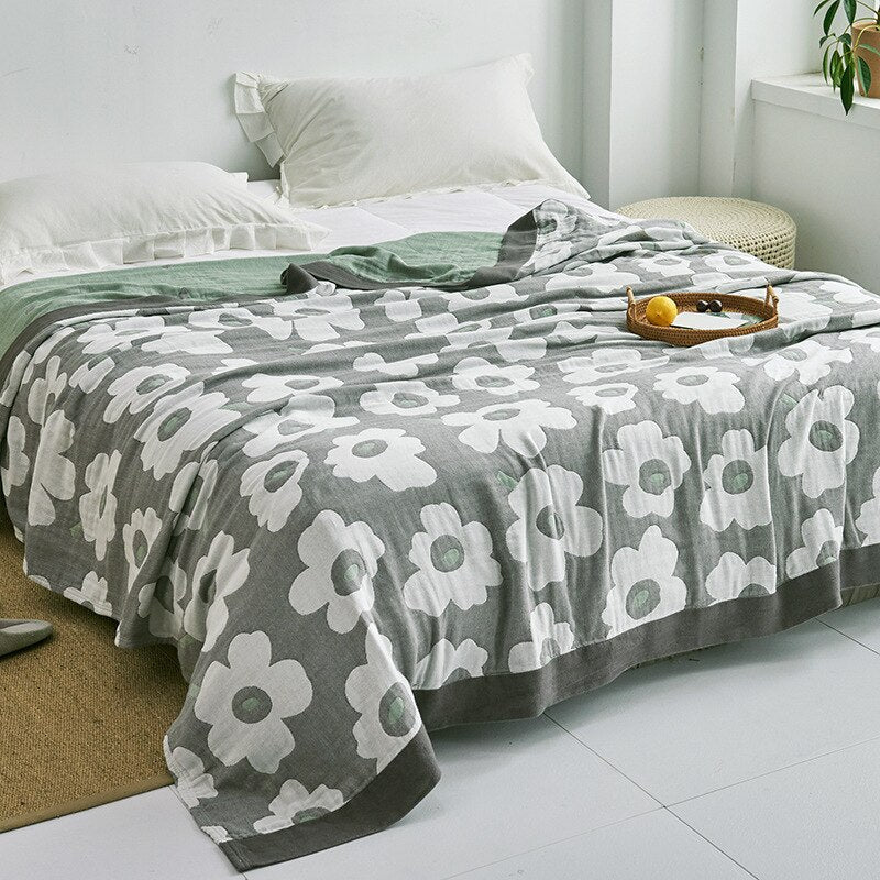 Elegante Japanische Wolldecke - Weiche Baumwolle für Stilvolles Wohnen und Sofa - 10