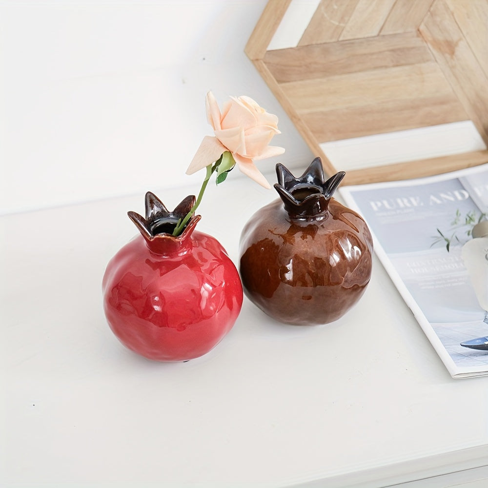 Elegante Keramische Bodenvase - Kronenform in Luxuriöser Glasur für Stilvolles Wohnen 4