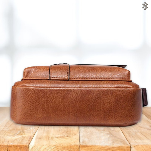 Elegante Leder Umhängetasche Damen - Hochwertiges Material Schwarz für Jeden Anlass 6
