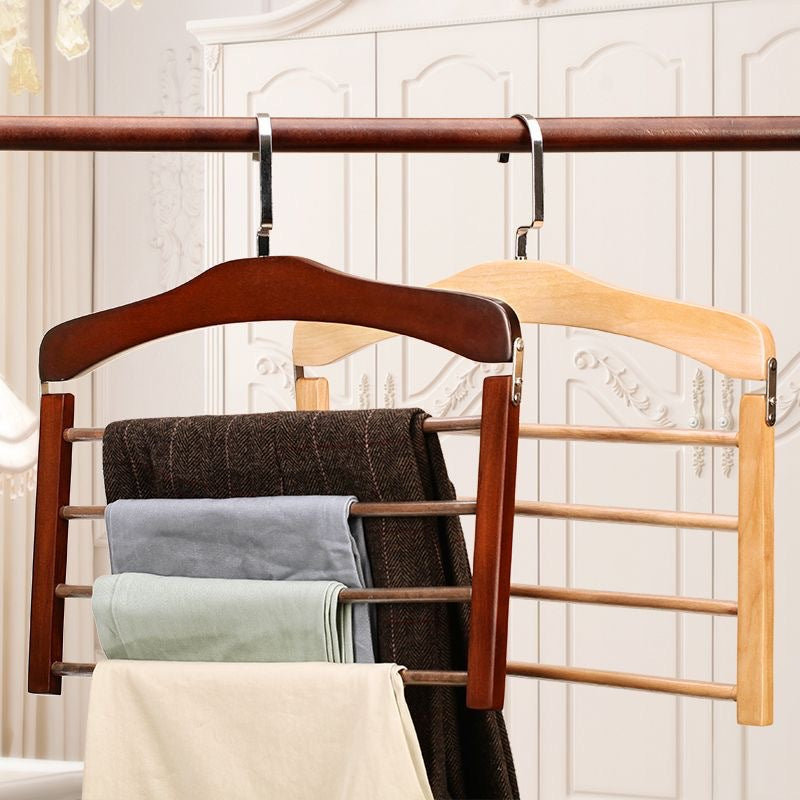 Eleganter Holz-Kleiderbügel - Stilvolles Massivholz Design für Ihre Garderobe 7