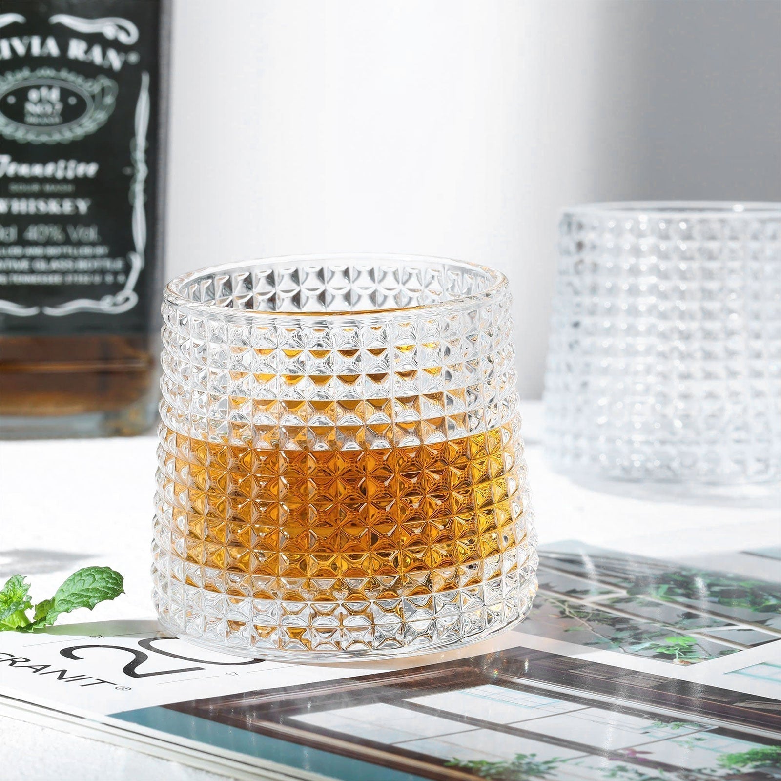 Elegantes Whiskeyglas Set - Klare Gläser für Stilvolle Anlässe, 160ml Tumbler 3