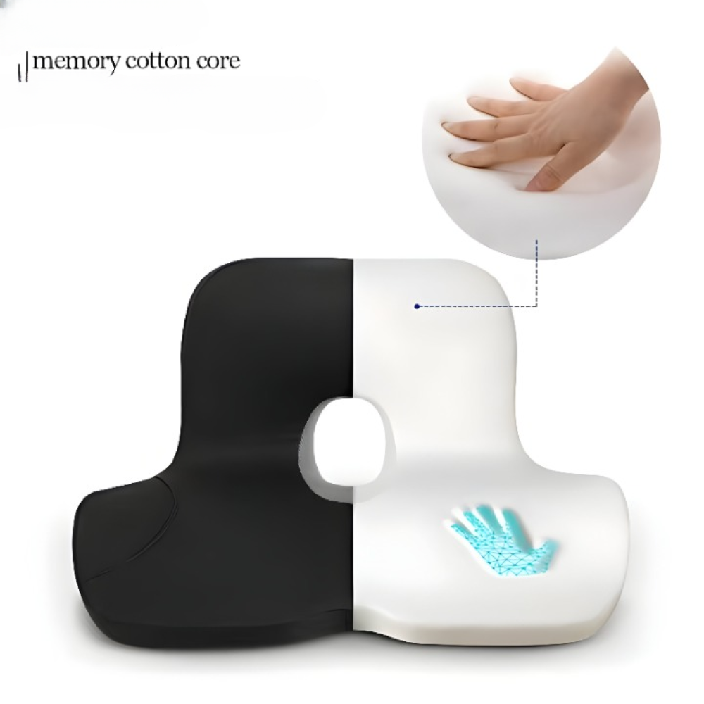 Ergonomisches Komfort Sitzkissen für Verbesserte Haltung und Rückenunterstützung