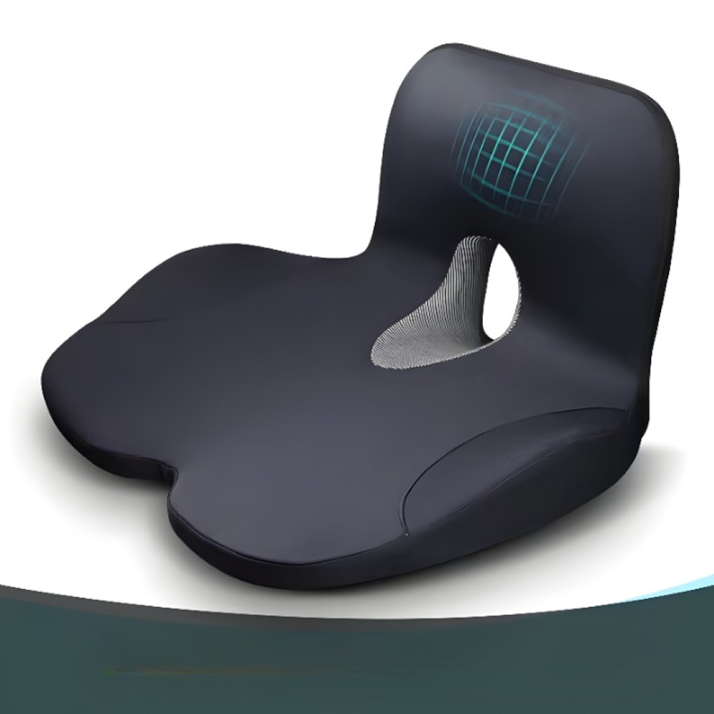Ergonomisches Komfort Sitzkissen für Verbesserte Haltung und Rückenunterstützung