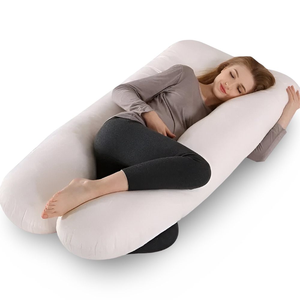 Ergonomisches Schwangerschaftskissen - Stützkissen für Nacken-, Rücken- und Bauchschmerzen