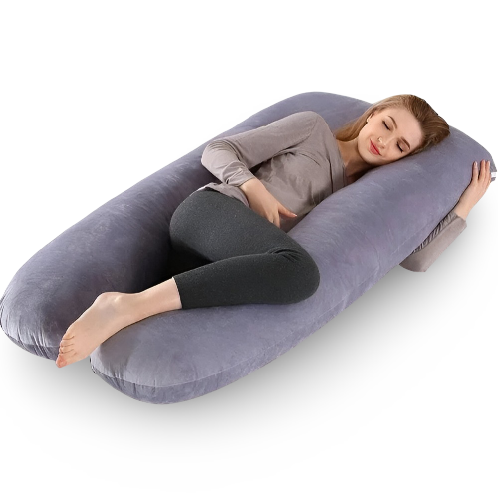Ergonomisches Schwangerschaftskissen - Stützkissen für Nacken-, Rücken- und Bauchschmerzen