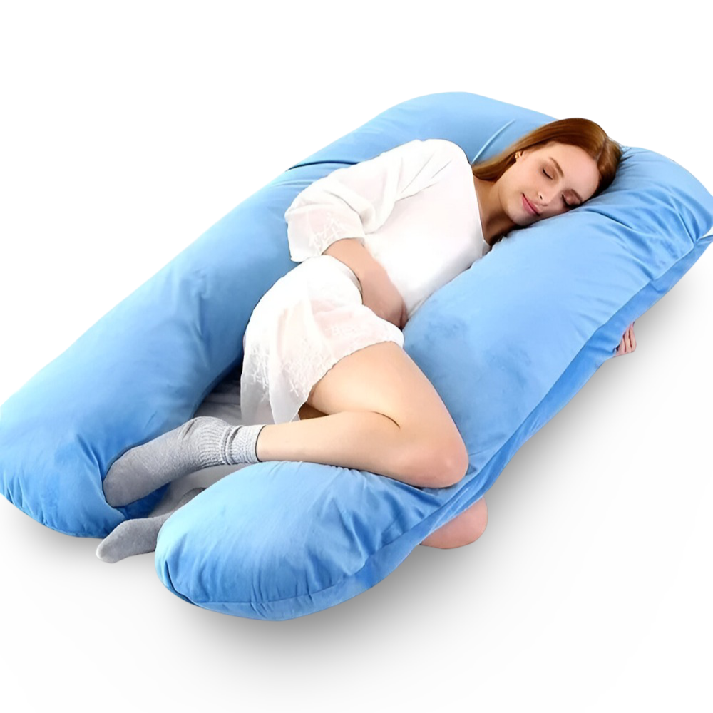 Ergonomisches Schwangerschaftskissen - Stützkissen für Nacken-, Rücken- und Bauchschmerzen