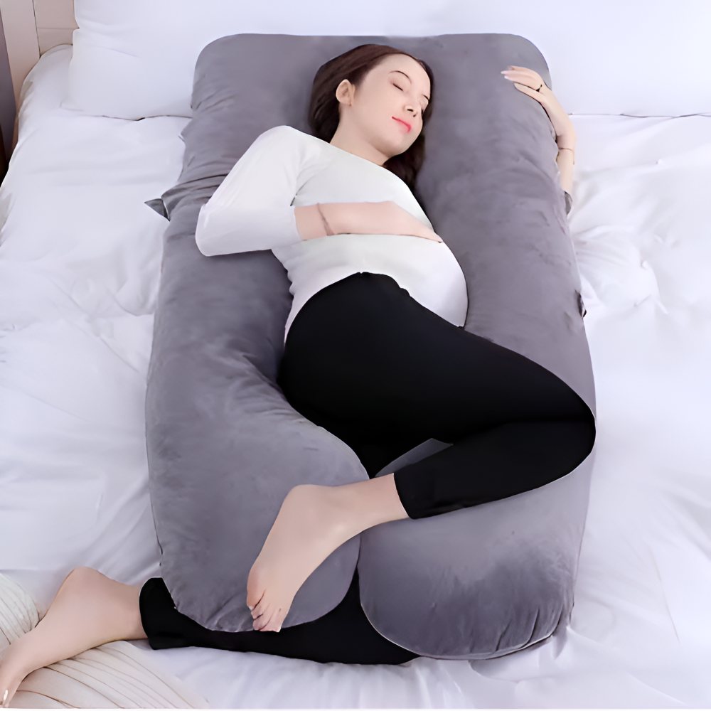 Ergonomisches Schwangerschaftskissen - Stützkissen für Nacken-, Rücken- und Bauchschmerzen