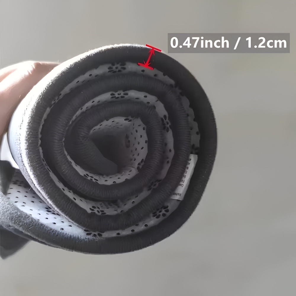 Extra Dicke Rutschfeste Badematte mit Gestreiftem Design - Weich und Hoch Absorbierend für das Badezimmer