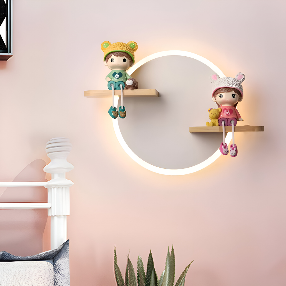 FanciToons Wandleuchte - Charmante Cartoons Wandleuchte für Schlafzimmer