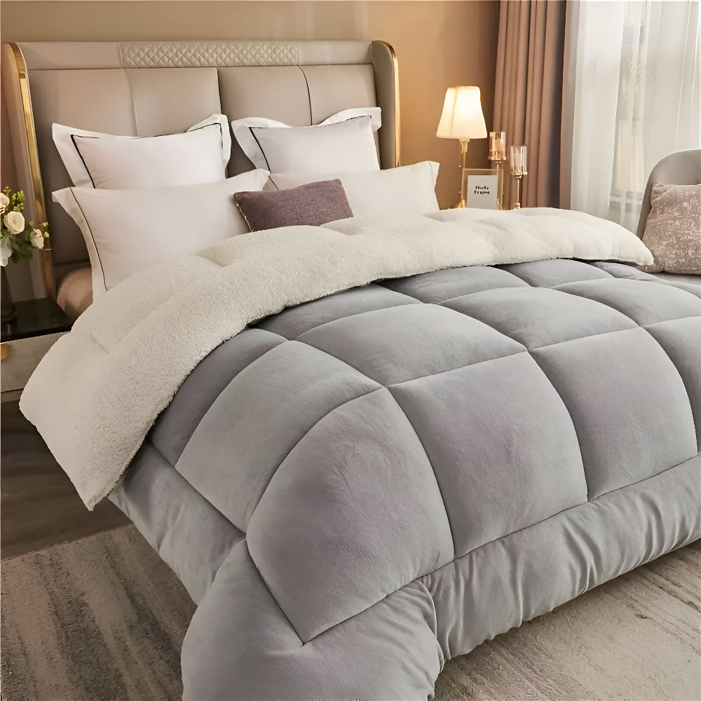 FleeceComforter - Flauschige verwendbare Bettwaren für den ultimativen Luxus und Gemütlichkeit im Bett