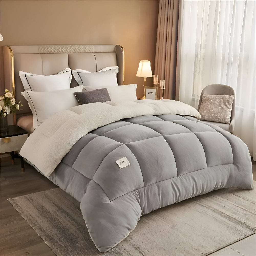 FleeceComforter - Flauschige verwendbare Bettwaren für den ultimativen Luxus und Gemütlichkeit im Bett