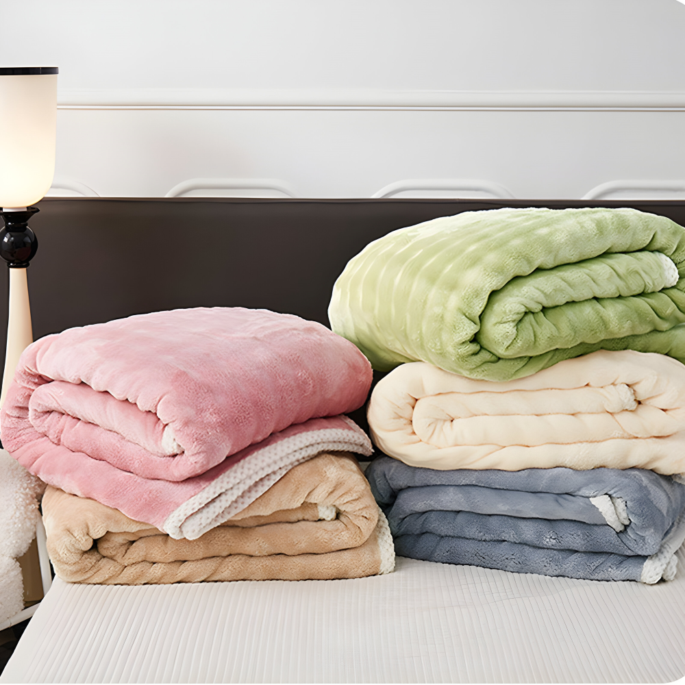 Fluffy Plush Winter Kusheldecke - Ultra-weicher, Gemütlicher Komfort für Kalte Nächte