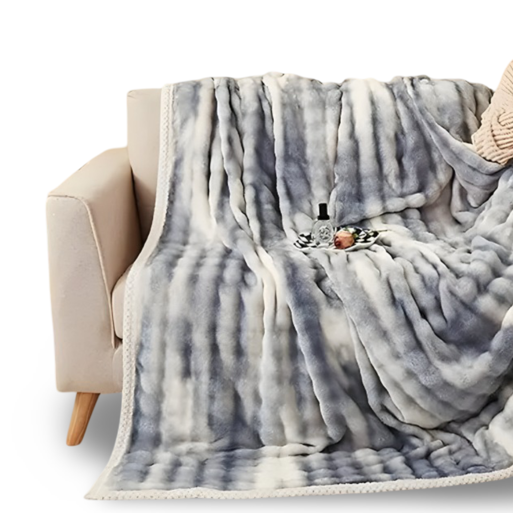 Fluffy Plush Winter Kusheldecke - Ultra-weicher, Gemütlicher Komfort für Kalte Nächte